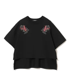 Women UNDERCOVER Sweater Cut&Sew | T-Shirts | UC1E8806-3