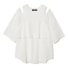 Women UNDERCOVER Sweater Cut&Sew | T-Shirts | UC1E1810