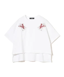 Women UNDERCOVER Sweater Cut&Sew | T-Shirts | UC1E8806-3