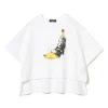 Women UNDERCOVER Sweater Cut&Sew | T-Shirts | UC1E1892-2