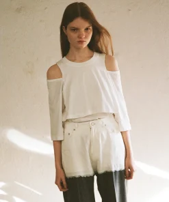Women UNDERCOVER Sweater Cut&Sew | T-Shirts | UC1E1810
