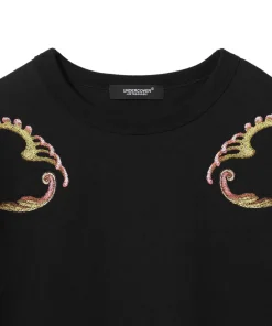 Women UNDERCOVER Sweater Cut&Sew | T-Shirts | UC1E8806-2