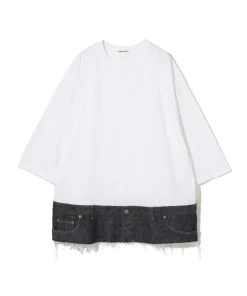 Women UNDERCOVER Sweater Cut&Sew | T-Shirts | UP1E1805-1