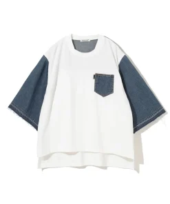 Women UNDERCOVER Sweater Cut&Sew | T-Shirts | UP1E1811