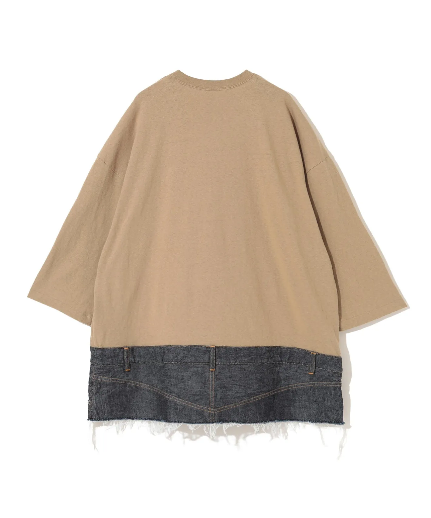 Women UNDERCOVER Sweater Cut&Sew | T-Shirts | UP1E1805-1