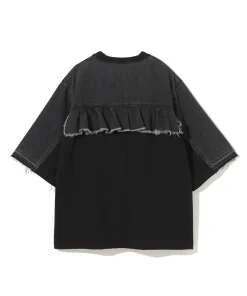 Women UNDERCOVER Sweater Cut&Sew | T-Shirts | UP1E1811