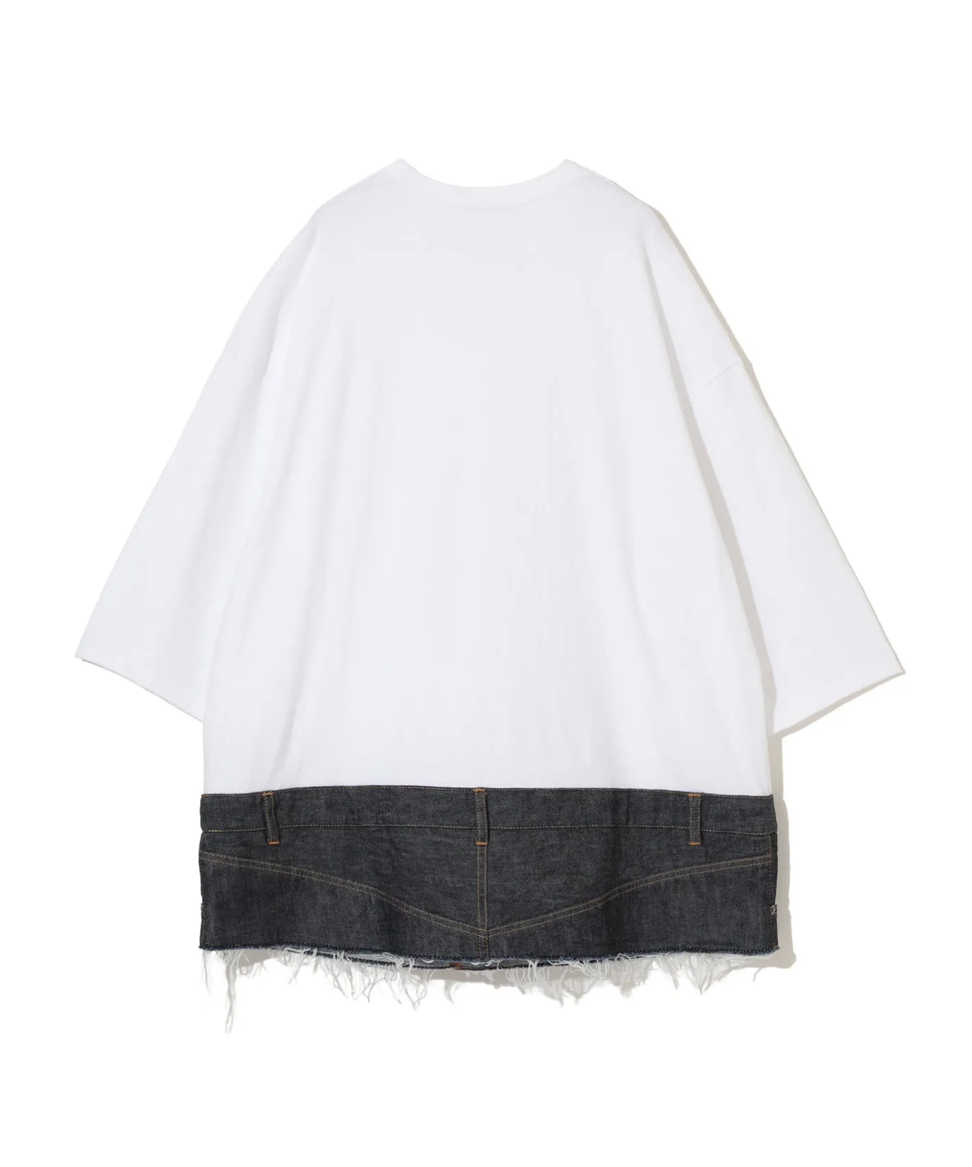 Women UNDERCOVER Sweater Cut&Sew | T-Shirts | UP1E1805-1