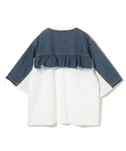 Women UNDERCOVER Sweater Cut&Sew | T-Shirts | UP1E1811