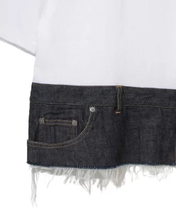 Women UNDERCOVER Sweater Cut&Sew | T-Shirts | UP1E1805-1